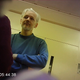 Julian Assange in a British prison, though the timestamp on the image is believed to be wrong